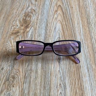 Prada PR 10FV 3AX-1O1 eyeglasses in purple and black color