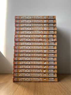 Preloved Attack on Titan AOT manga