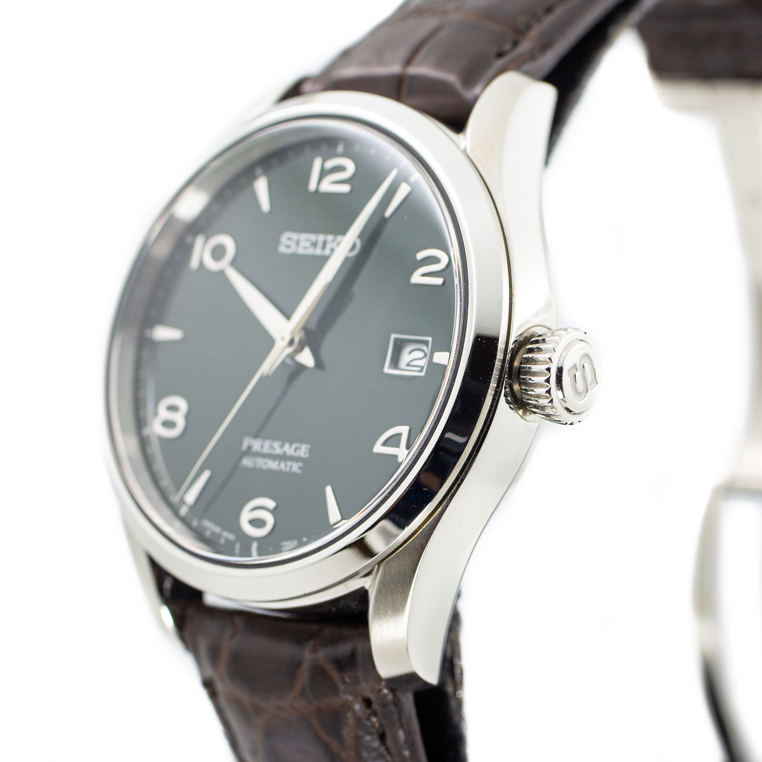 seiko presage green enamel limited edition