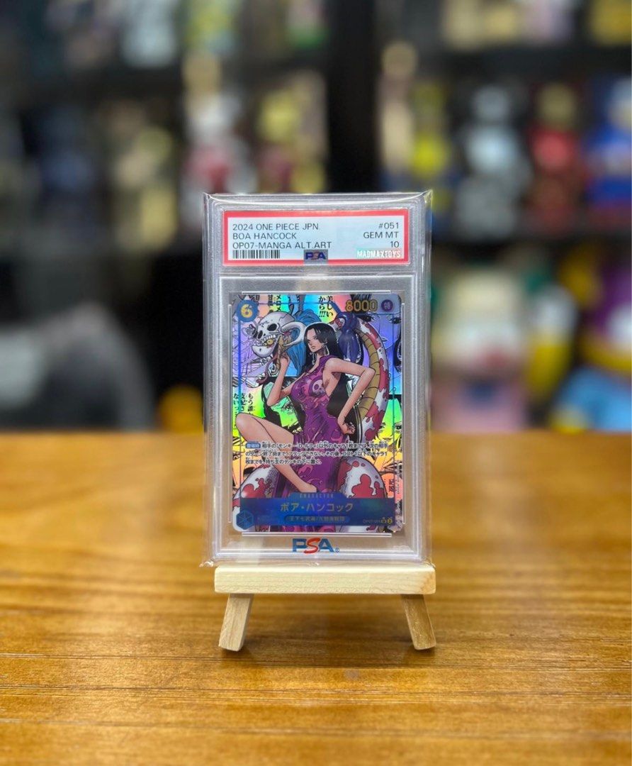 PSA 10 One Piece Card P-SR ボア・ハンコック(パラレル
