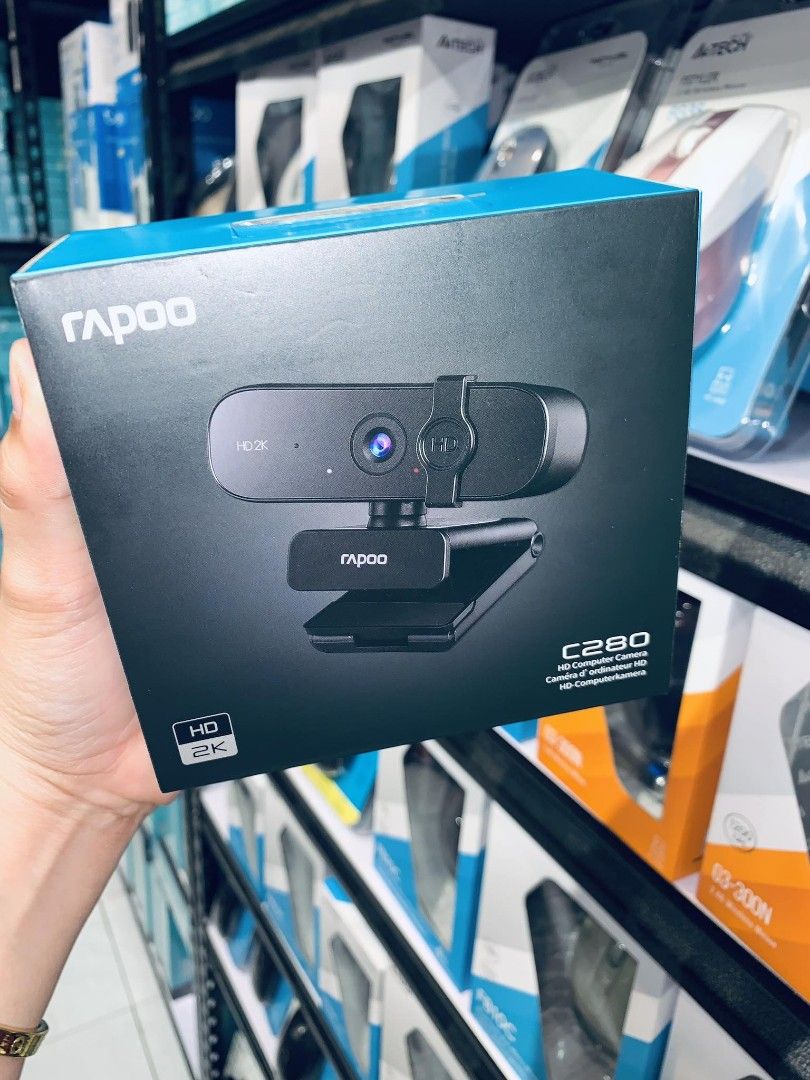 Rapoo C280 2K 1440P Full HD Webcam USB (Category: Webcams) located in Makati City. Submitted by techubstoreandaccessories (Listing ID 1298884591, Image 1). Description: Rapoo C280 2K 1440P Full HD Webcam USB Ready for Pick Up / Delivery ‼️ 📌 DETAILS: ✅Actual Picture Posted. ✅BRAND NEW & ORIGINAL. ✅7 Days Replacement for Factory Defects and 1year Warranty. (Terms and conditions apply) --------------------------------------- PAYMENTS/DELIVERIES 💸