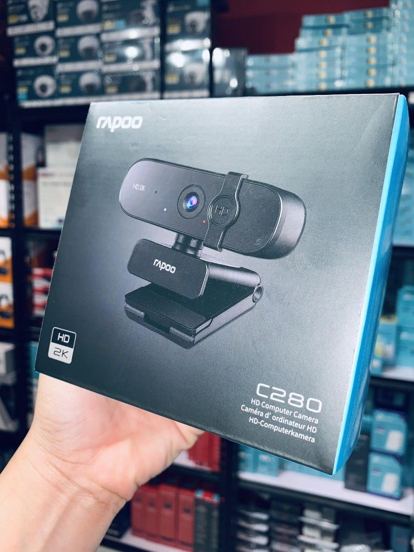 Rapoo C280 2K 1440P Full HD Webcam USB (Category: Webcams) located in Makati City. Submitted by techubstoreandaccessories (Listing ID 1298884591, Image 3). Description: Rapoo C280 2K 1440P Full HD Webcam USB Ready for Pick Up / Delivery ‼️ 📌 DETAILS: ✅Actual Picture Posted. ✅BRAND NEW & ORIGINAL. ✅7 Days Replacement for Factory Defects and 1year Warranty. (Terms and conditions apply) --------------------------------------- PAYMENTS/DELIVERIES 💸