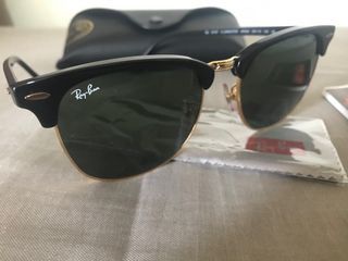 Ray-Ban Clubmaster Sunglasses 55mm lens