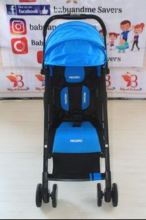 Recaro Easy Life Compact Light Weight Cabin Stroller

color blue black