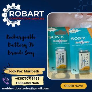 Rechargeable battery 9V