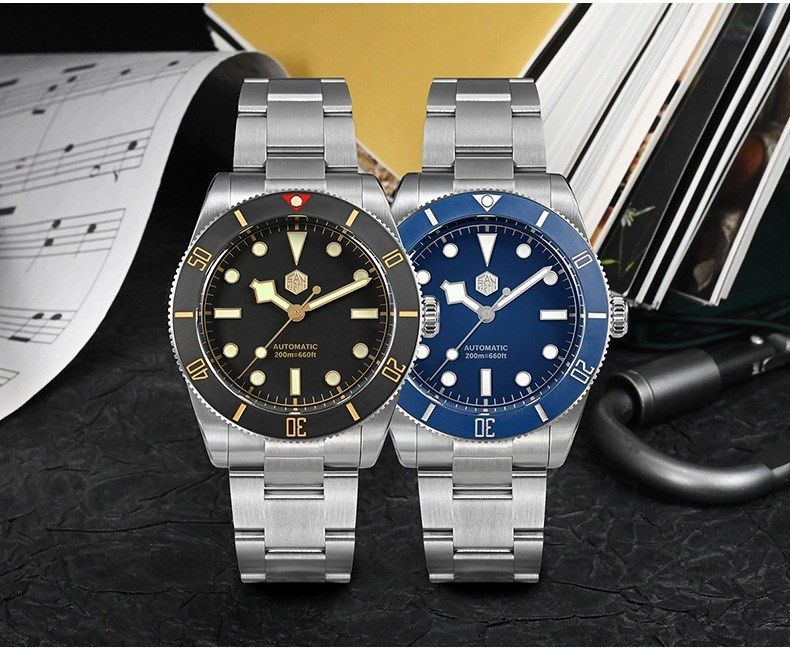 San Martin SN0138G BB54 Homage, Men's Fashion, Watches