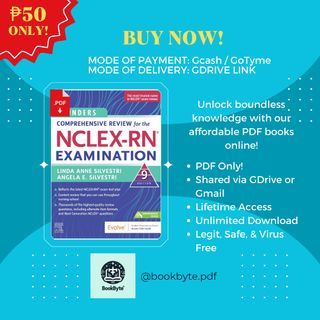 Saunders Comprehensive Review for the NCLEX-RN Examination 9th Edition PDF