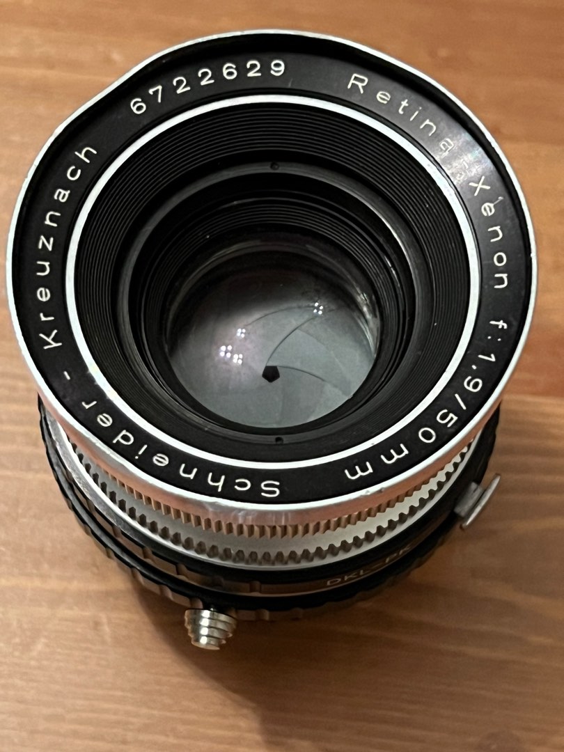 Schneider-Kreuznach Retina-Xenon 50mm f1.9 Lens 鏡頭加接環 