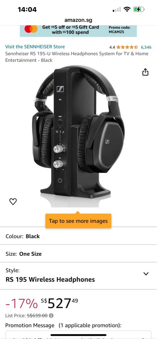 Sennheiser rs 195 gaming online