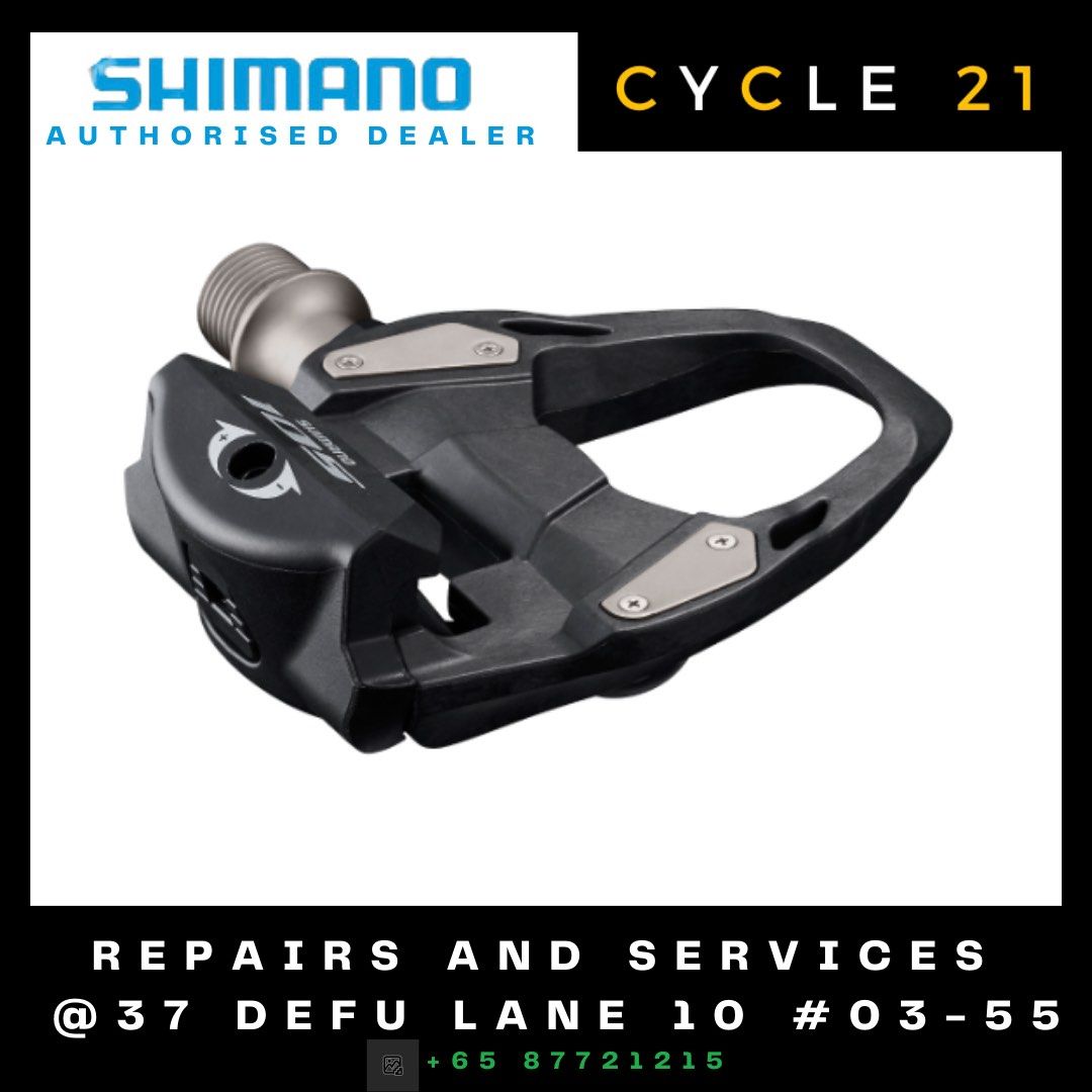 SHIMANO 105 Pedal SPD SL PD R7000 Single Sided CFRP Sports Equipment Bicycles Parts Parts Accessories on Carousell