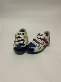 SIDI Shoe Five Carbon Composite white/blue/red