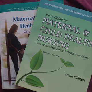 Silbert-Flagg, Pillitteri MATERNAL & CHILD HEALTH NURSING 8TH EDITION (VOLUME 2) with Study Guide
