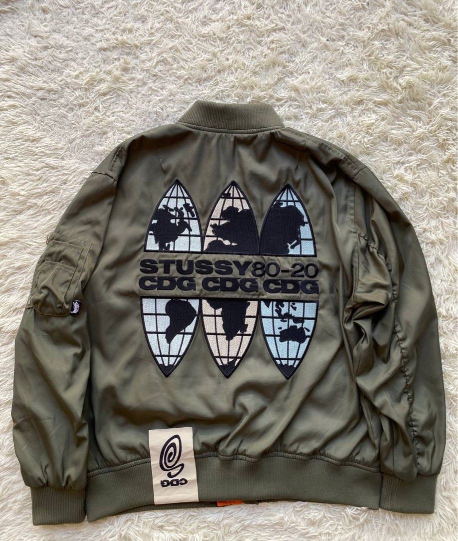 40th Anniversary Cdg Bomber 40th Anniversary Stussy Cdg Ma1 Stussy