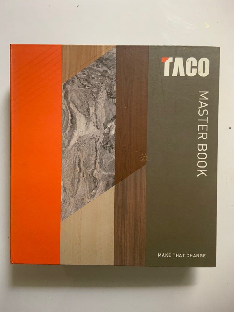 Taco katalog Master book, Desain & Kerajinan Tangan, Lainnya di Carousell