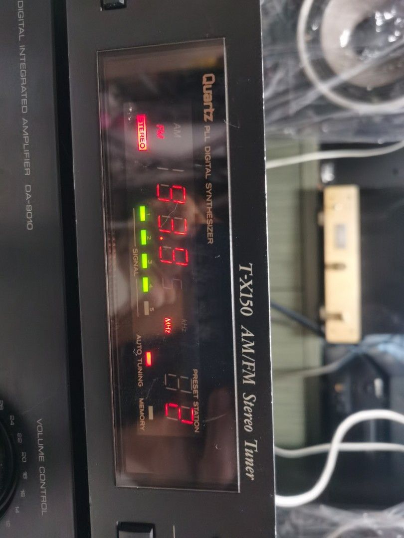 TEAC AM/FM STEREO TUNER MODEL T-X150, 音響器材, 音樂播放裝置 MP3及CD Player ...