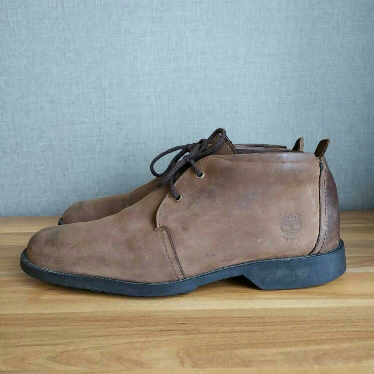 Timberland City Lite Waterproof Leather Chukka Boot Fesyen Pria Sepatu Sepatu Boot di Carousell