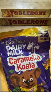 Toblerone and Cadbury Koala