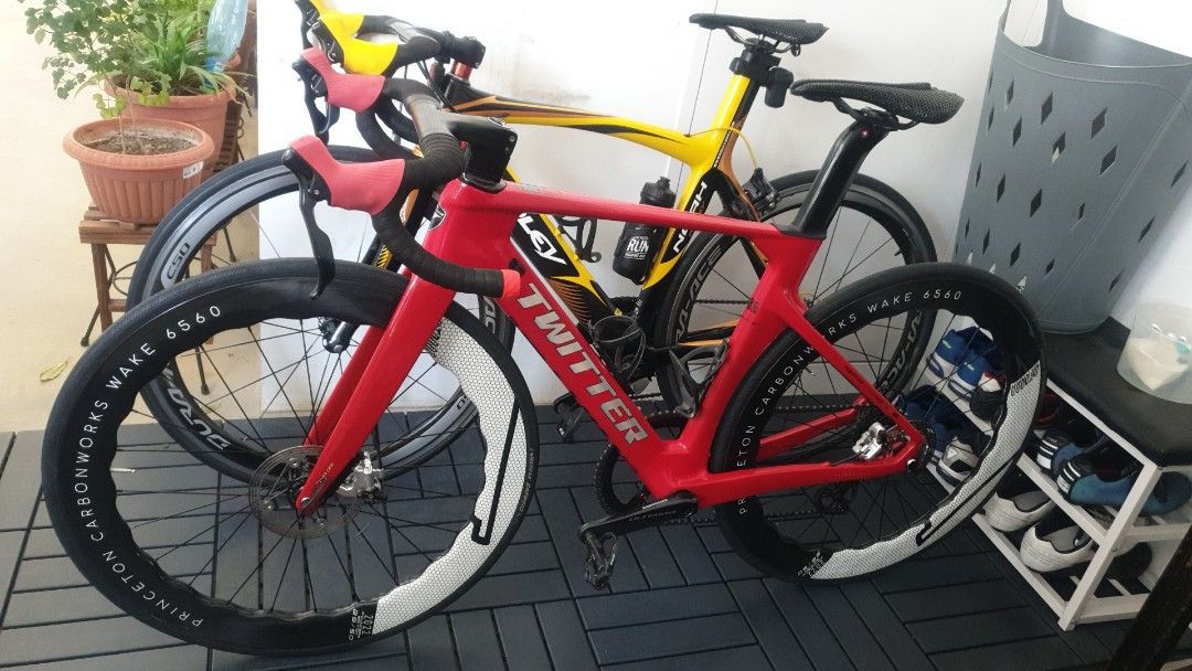 Twitter road bike Sports Equipment Bicycles Parts Bicycles on Carousell