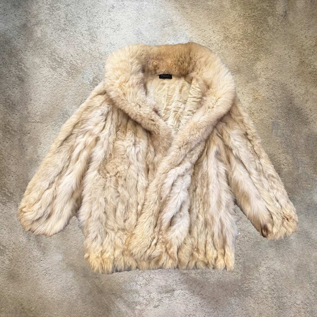 Vintage christian dior fur coat store