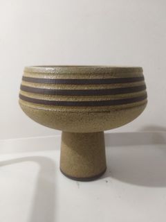 Vintage Rustic Pedestal Vase