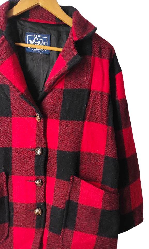 VINTAGE WOOLRICH MADE IN USA WOOL JACKET(21.5x29), Women's Fashion