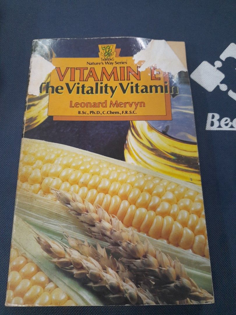 Vitamin E The Vitality Vitamin (Category: Health Food, Drinks & Tonics) located in Pasay City. Submitted by ayin3 (Listing ID 1298799557, Image 1). Description: item is in excellent condition pages still very fresh pm for order.