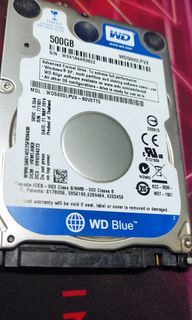 Western Digital WD5000LPVX Blue 7mm 500GB SATA 6Gbp/s 2.5" Laptop Hard Drive