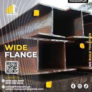WIDE FLANGE4 X 4 X 13LBS, Ibeam, Angle Bar, Cyclone Wire, Hoist, Plywood, Round Bar, Construction Supply'