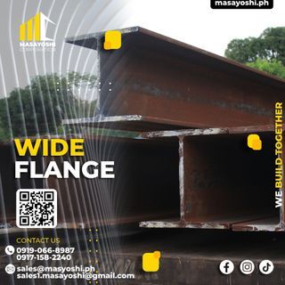 WIDE FLANGE 2 X 4 X 7.7LBS, Ibeam, Angle Bar, Cyclone Wire, Hoist, Plywood, Round Bar, Construction Supply'