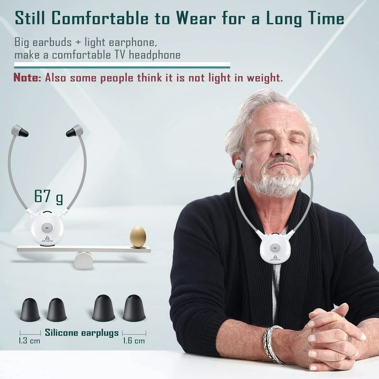 Wireless TV Headphones for Senior Health Nutrition Assistive Rehabilatory Aids Visual Hearing Aids on Carousell