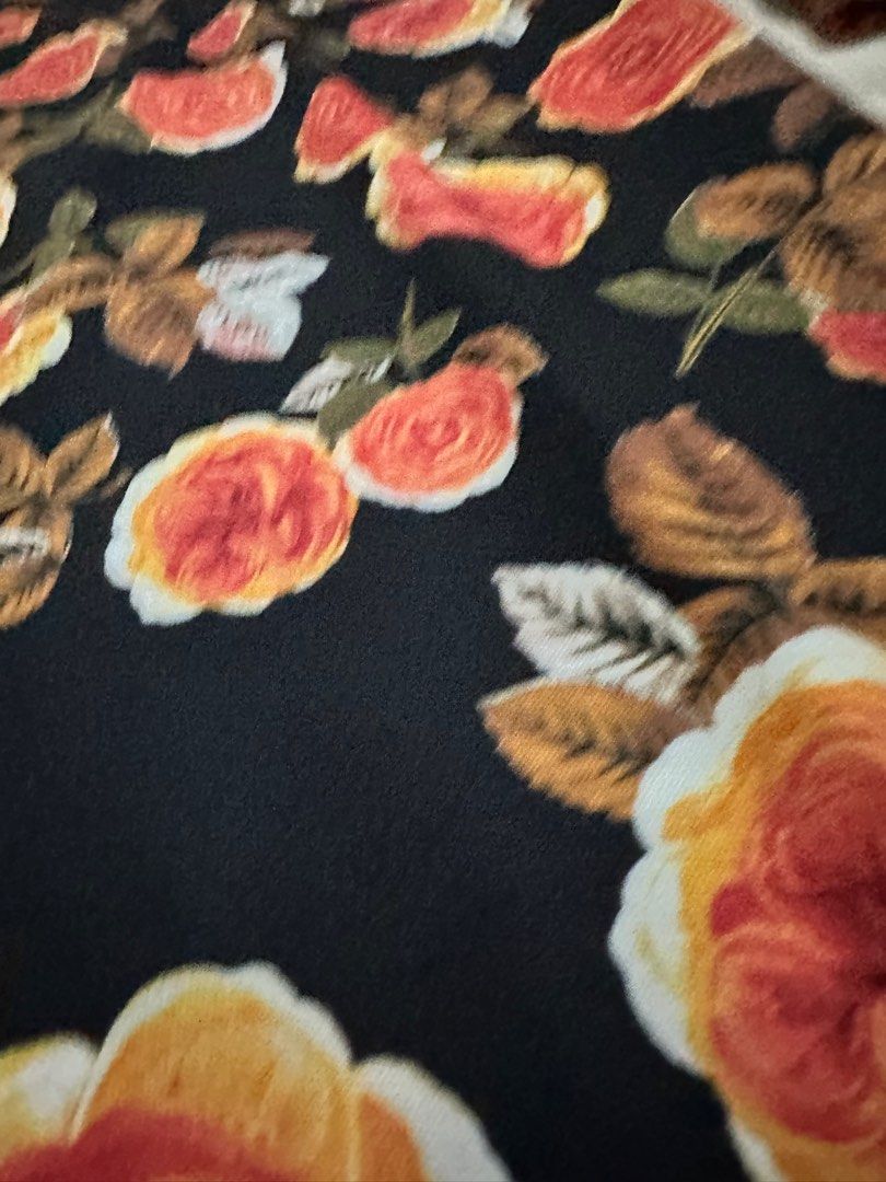 Zara floral dress (Category: Dresses) located in Pasig City. Submitted by mrillers (Listing ID 1298862683, Image 3). Description: Store purchased, used twice . No flaws, like new!.