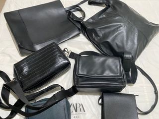ZARA Men’s Tote, Body Bag PACKAGED with FREE ITEMS