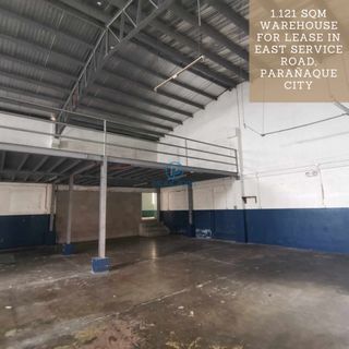 1,121 sqm Warehouse for Lease in Parañaque City