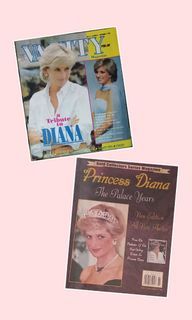 11 pcs Princess Diana Magazine covers/ Sold as Set