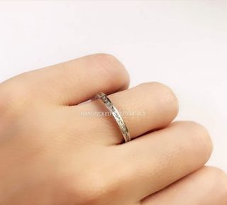 18k Saudi Gold Eternity Ring