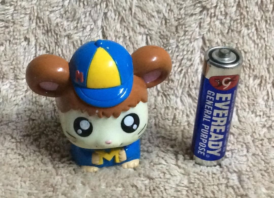 6pcs Assorted Hamtaro Minifigures (Category: Designer & Blind Box Toys) located in Manila. Submitted by the_thrift_shop_onlineph (Listing ID 1299093848, Image 2). Description: No long reservation, priority ASAP buyer Products in hand ready to ship Feel free to chat, message or text for additional pictures and inquiry for the availability of the items before placing an order. What you see what you get (see pictures) 6 pcs MOP: Gcash Shipping or by