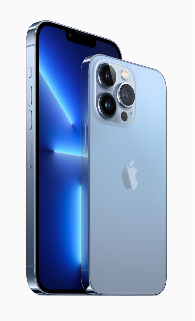 蘋果Apple iPhone 13 Pro Max 256GB 天峰藍Sierra Blue, 手提電話 
