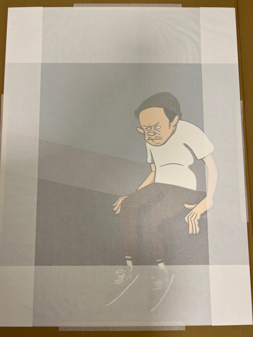 花井裕介yusuke Hanai untitled 100 ed screenprint, 興趣及遊戲, 收藏 