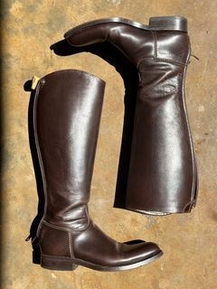 Alberto Fasciani Ladies Leather High Boots Riding Boots