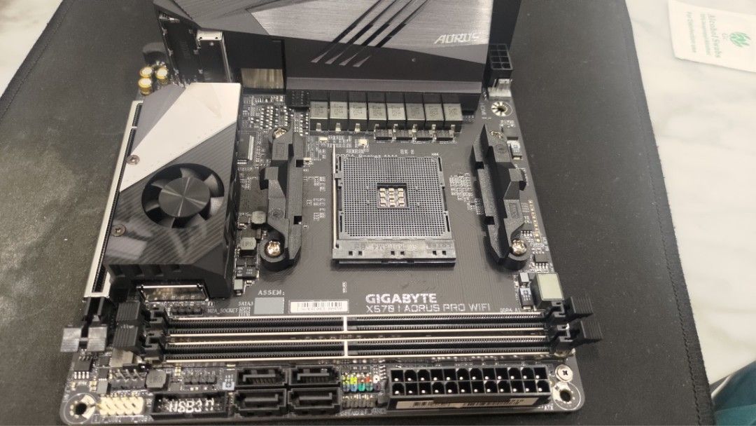 Aorus X570i Pro WiFi Computers Tech Parts Accessories Computer Parts on Carousell