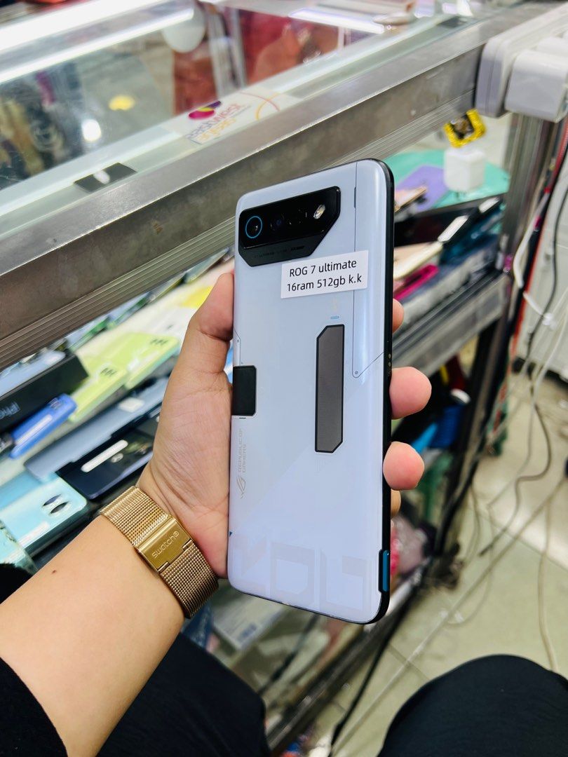 Asus ROG 7 Ultimate 512/16gb Global Complete (Category: Asus) located in San Juan City. Submitted by javedsgadgetshop (Listing ID 1299070845, Image 2). Description: OPEN FOR INSTALLMENT VIA CREDIT CARD/GGIVES & SWAP/TRADE-IN! WE BUY AND SELL ( ANYKINDS OF UNIT BINIBILI PO NAMIN)! PTPA : Padelete po f bawal Read ❗️Onhand ‼️ ROG 7 Ultimate (Complete) •512/16gb •NTC Variant •Good batt health •Factory Unlock •95% Smoothness •No hidden issue | No Repa