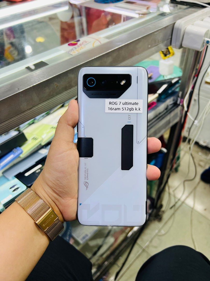 Asus ROG 7 Ultimate 512/16gb Global Complete (Category: Asus) located in San Juan City. Submitted by javedsgadgetshop (Listing ID 1299070845, Image 1). Description: OPEN FOR INSTALLMENT VIA CREDIT CARD/GGIVES & SWAP/TRADE-IN! WE BUY AND SELL ( ANYKINDS OF UNIT BINIBILI PO NAMIN)! PTPA : Padelete po f bawal Read ❗️Onhand ‼️ ROG 7 Ultimate (Complete) •512/16gb •NTC Variant •Good batt health •Factory Unlock •95% Smoothness •No hidden issue | No Repa