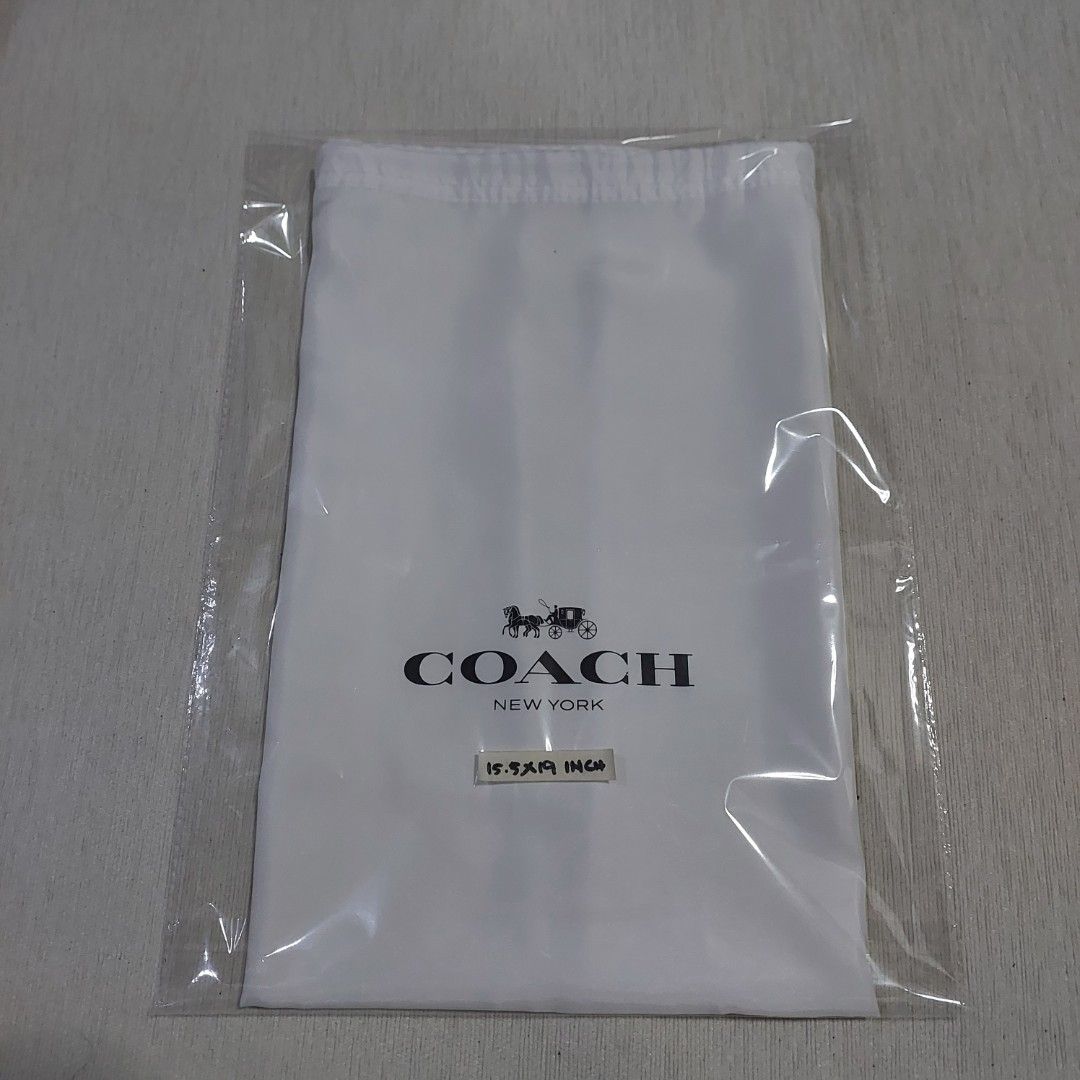 Authentic Coach dust bag 15.5x19 inches Luxury Bags Wallets on Carousell
