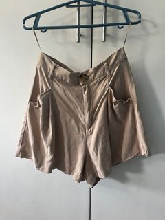 Authentic ZARA linen blend shorts