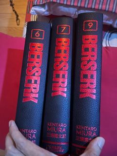 Berserk Deluxe vol. 6,7,9