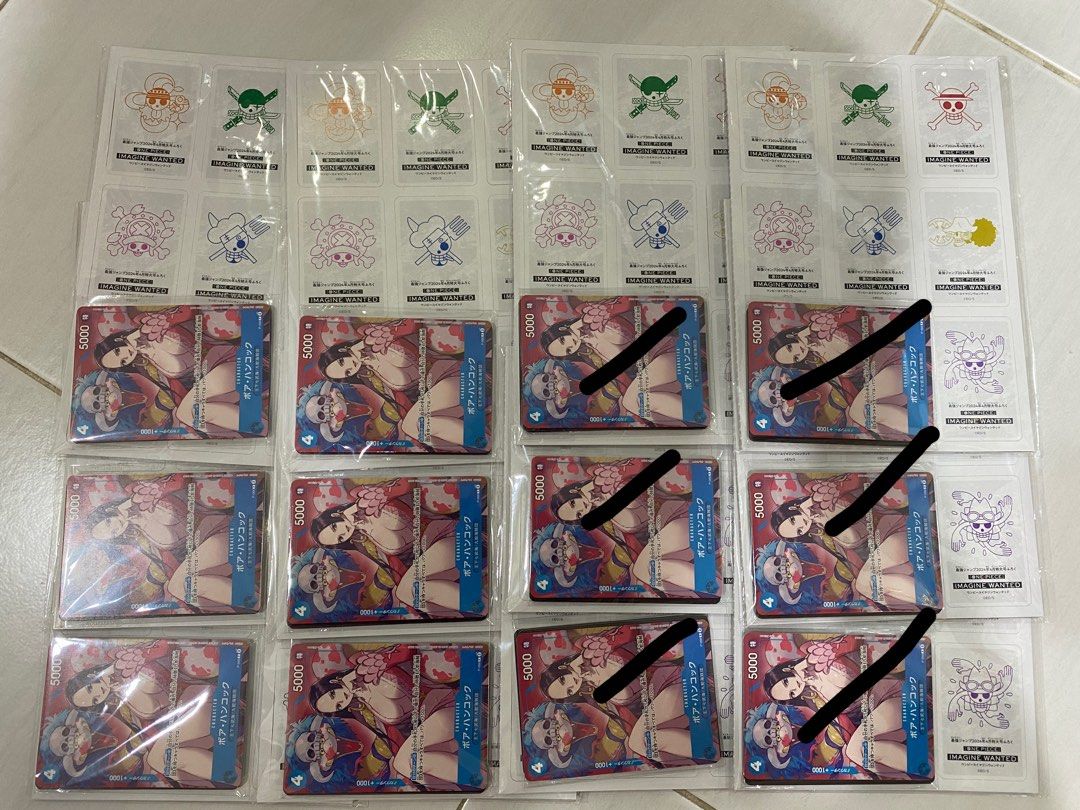 Boa Hancock promo card, SAIKYO JUMP Vol. APRIL 2024 Promo Card,One