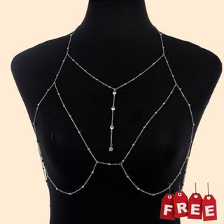 Body Chain Jewelry - Silver