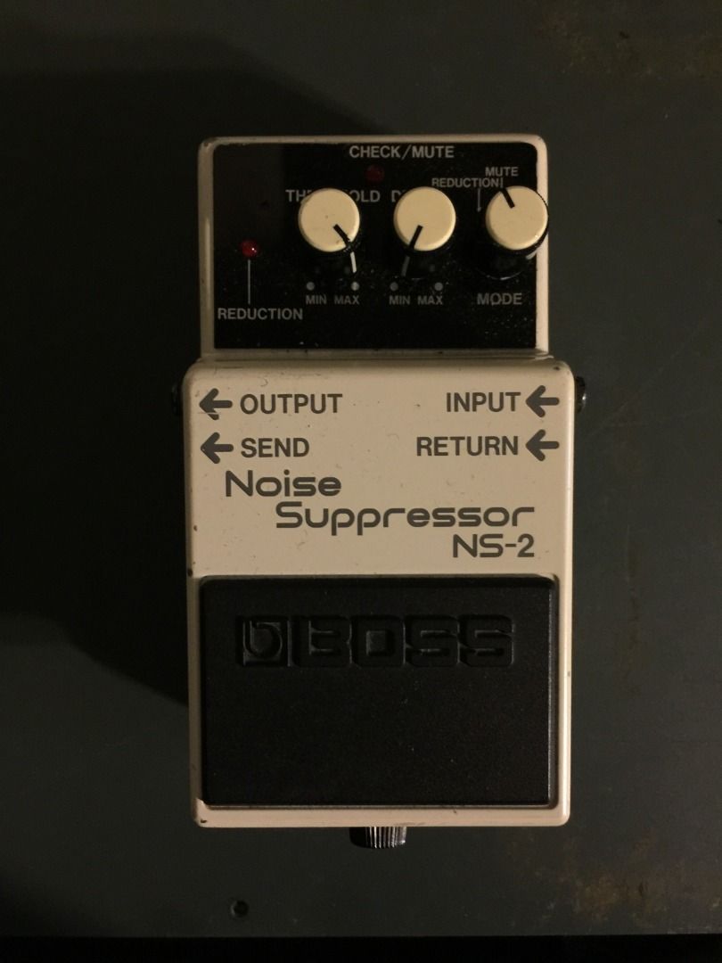 Boss ns2 noise suppressor 日本製made in japan, 興趣及遊戲, 音樂 