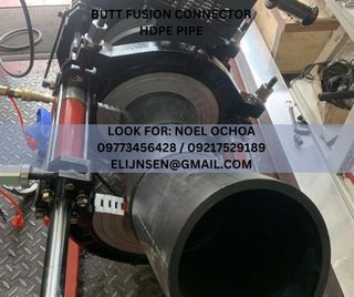 BUTT FUSION WELDING MACHINE FOR HDPE PIPE