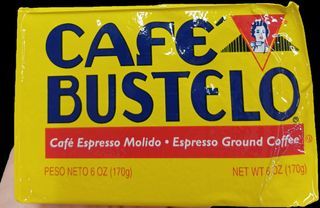 Cafe Bustelo Espresso Ground Coffee 170g 100% Pure Coffee